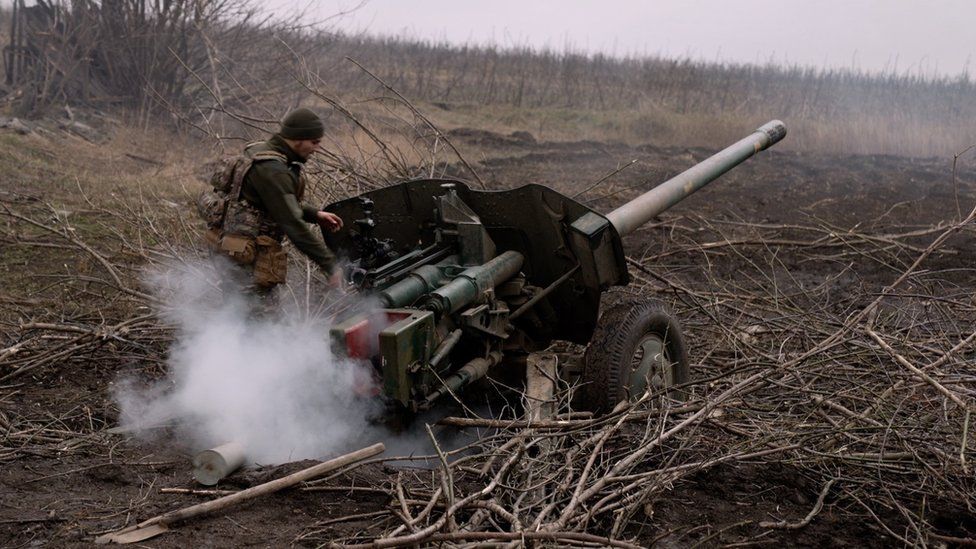 Ukrainian forces say their weapons are outdated and they worry about running out of ammunition
