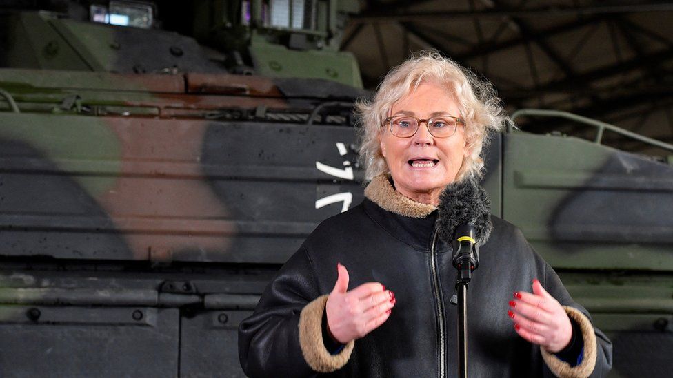 Christine Lambrecht was widely criticised for failing to improve Germany's notoriously ill-equipped armed forces.