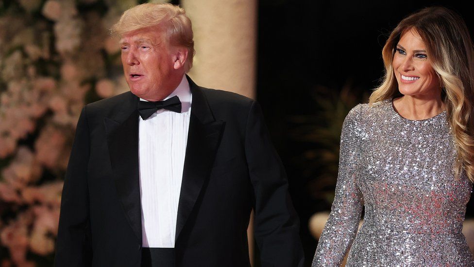 Donald Trump, pictured with wife Melania, has said he does not want to tweet any more