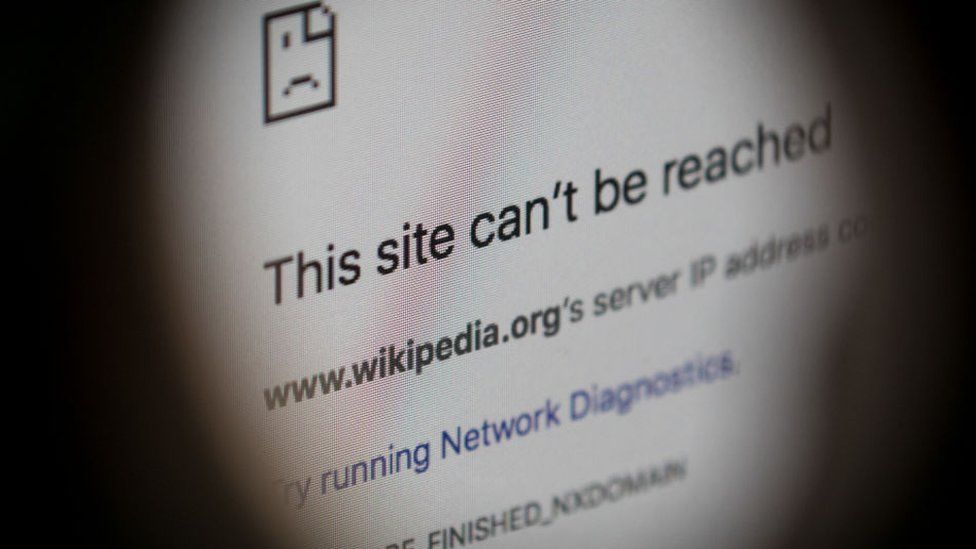Wikipedia is banned in some countries