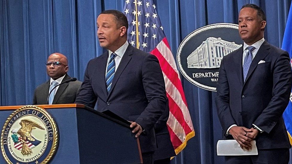 US Attorney Breon Peace said "institutions that trade in cryptocurrency are not above the law"