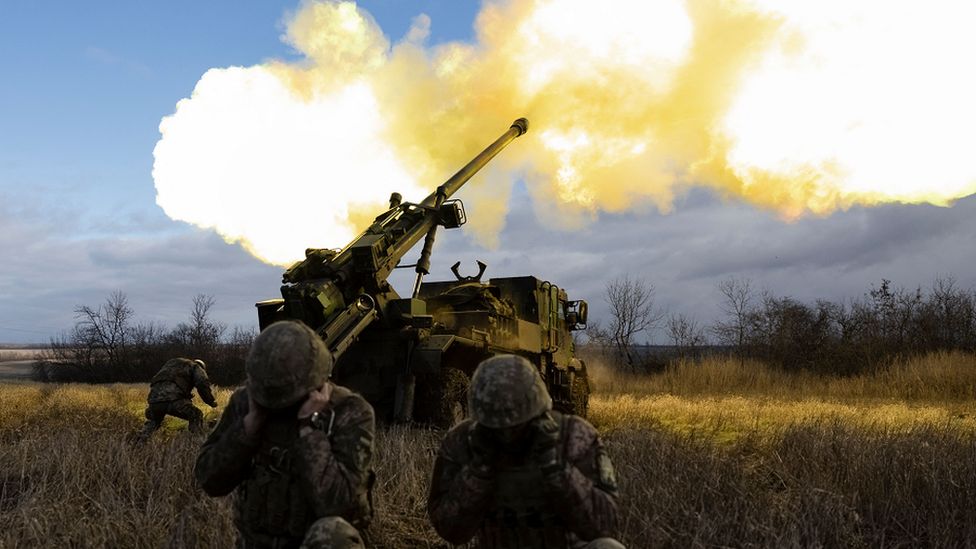 French-made Caesar artillery is already being used by Ukrainian troops