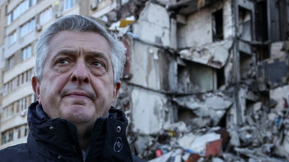 Filippo Grandi has been on a six-day visit to Ukraine to assess the situation