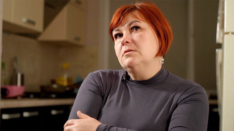 Lyudmyla Kupriychuk travelled to enemy territory to retrieve her son's body