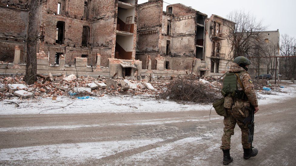 Heavy fighting is raging in Ukraine's eastern Donbas region, amid freezing temperatures