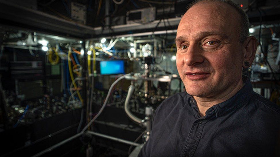 Twenty years ago Winfried Hensinger was told by other scientists that developing a powerful quantum computer was impossible. Now he has made the system behind him that he believes will prove them wrong