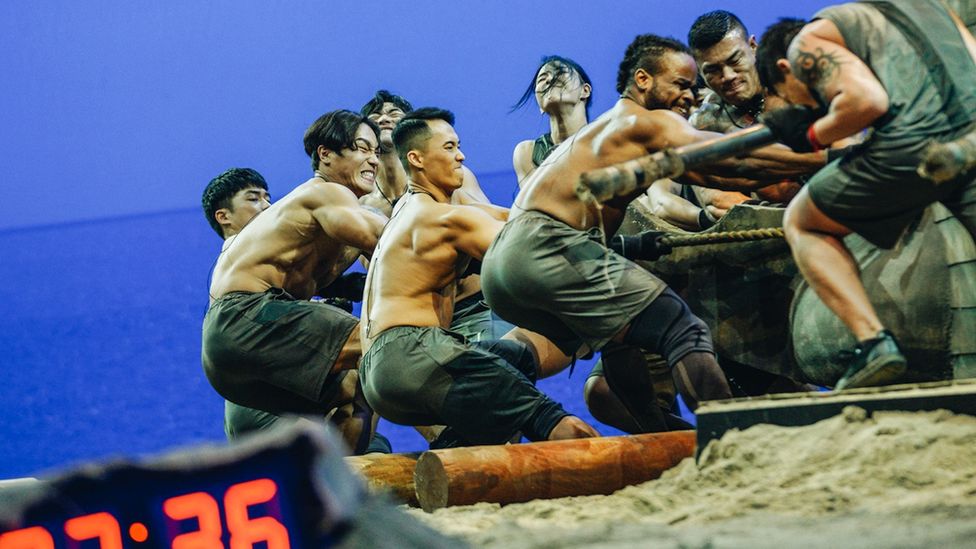 Contestants on Netflix's South Korean reality show Physical: 100