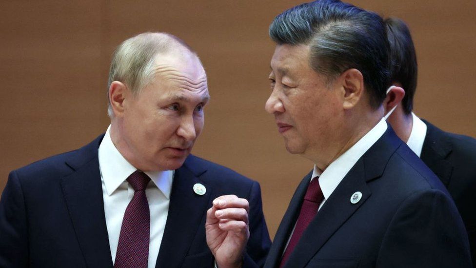 The West worries China may start sending weaponry to Russia