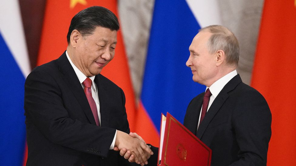 The Chinese and Russian presidents have maintained close relations since the Ukraine invasion