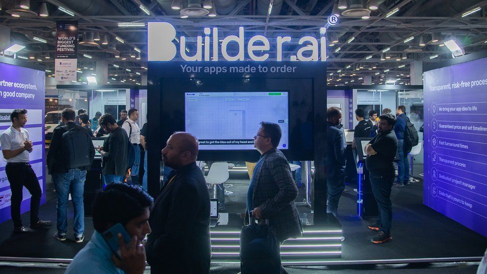 Builder.ai, a sponsor of the event, said it had been "misled"