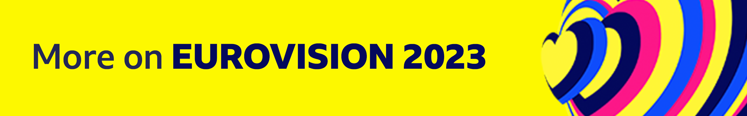 Eurovision 2023 banner