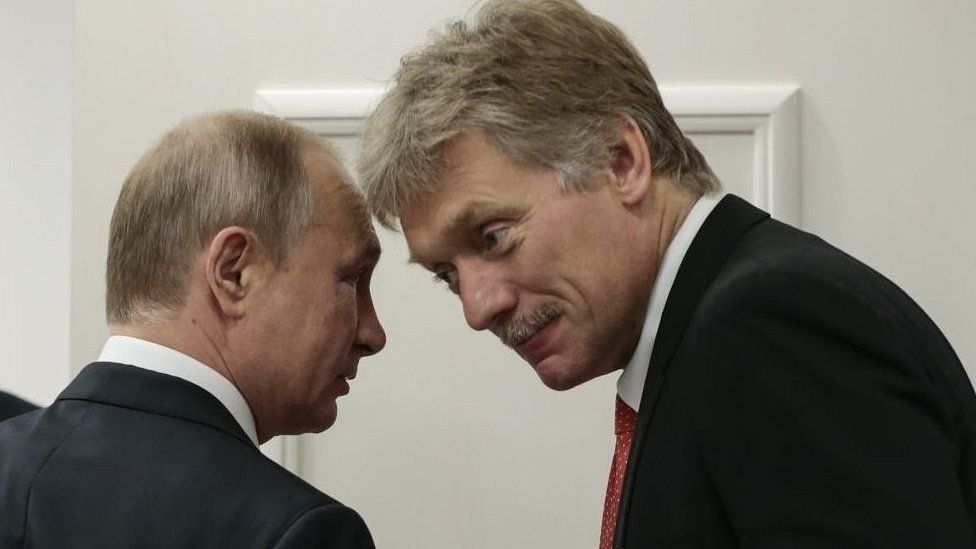 Dmitry Peskov is President Putin's long-serving spokesman