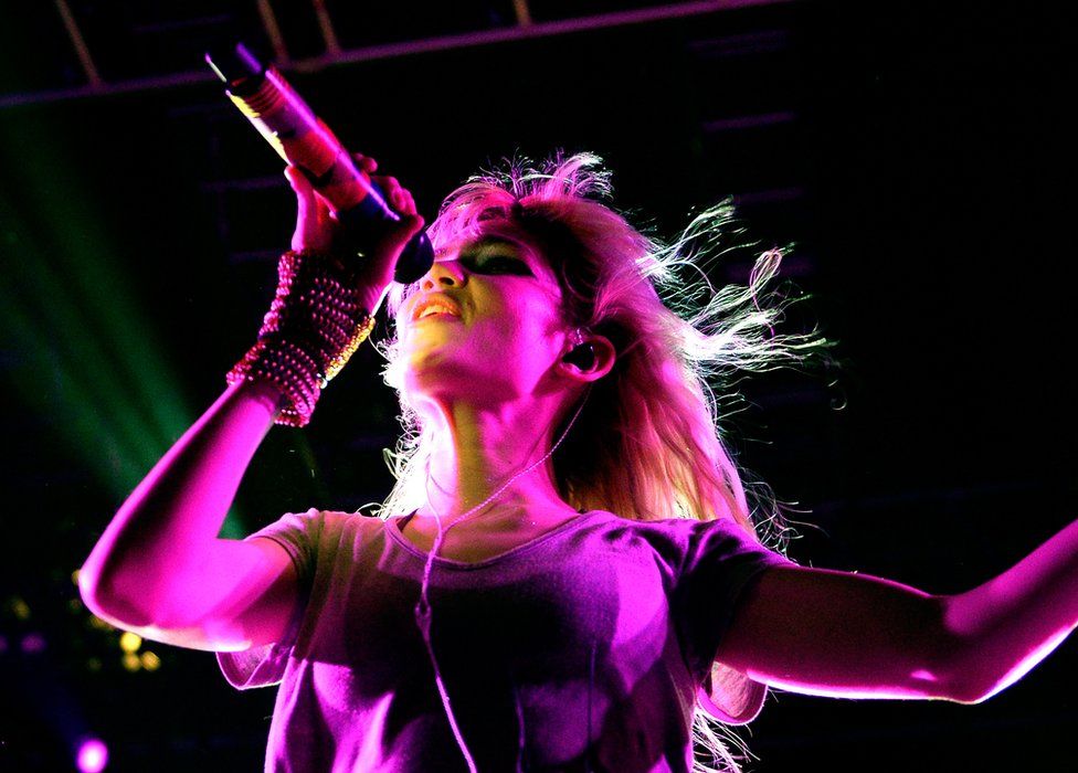 Grimes' music often lives on the threshold between humanity and machines
