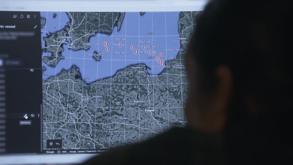 A former UK naval intelligence officer says he used open-source information to track the ships