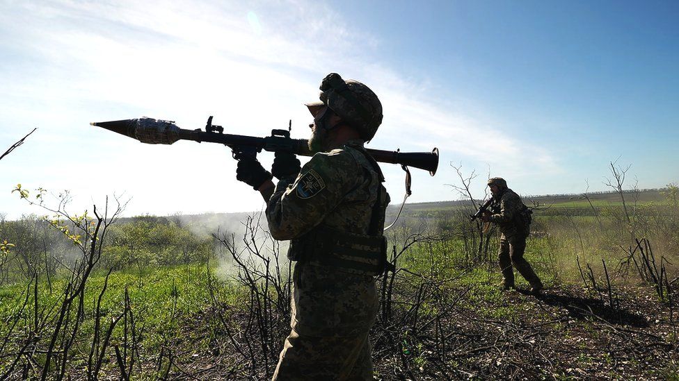 Ukrainian forces are preparing for a counteroffensive near the besieged city of Bakhmut