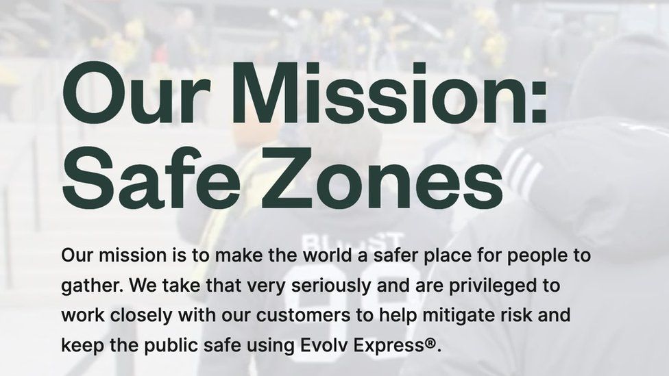 The wording changed to 'safe zones'