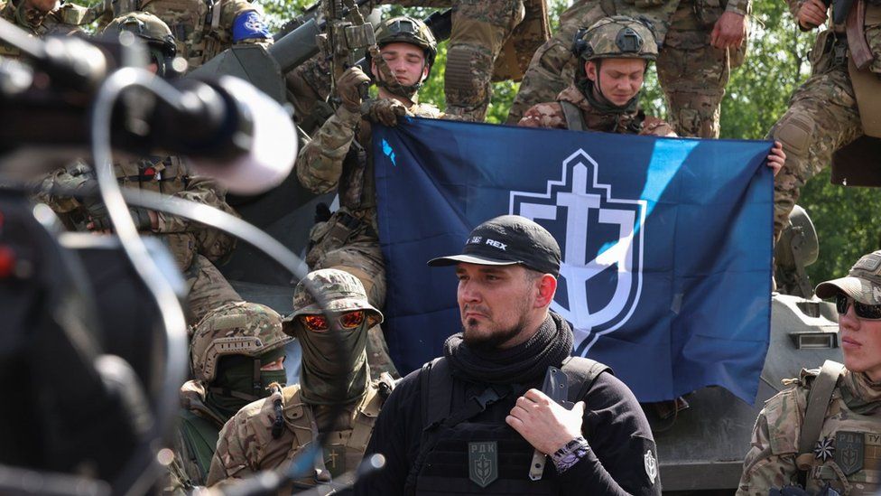 RBK commander Denis Kapustin said the cross-border raid was a success
