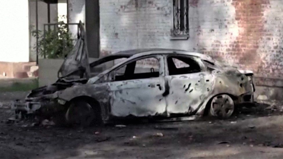 The town of Shebekino in Belgorod region was among those shelled on Thursday