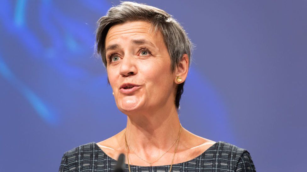 EU Commissioner Margrethe Vestager says industry and others will be invited to contribute to a draft voluntary code of conduct within weeks