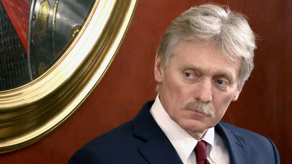 President Putin's spokesman denied the authorities were trying to stop men leaving the country.