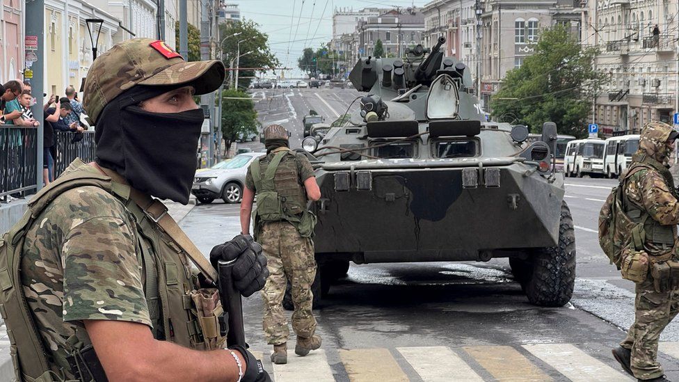 Размещение войск "вагнера" в крупном российском городе - вызов путину