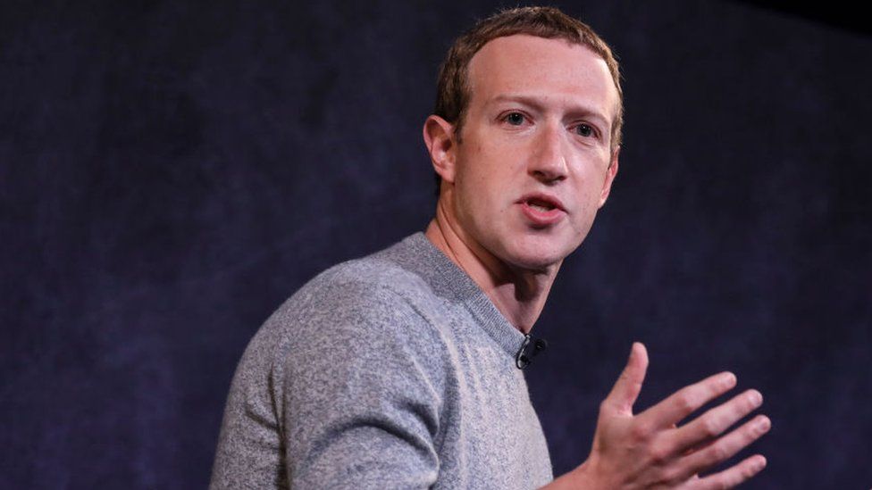 Mark Zuckerberg has said surveys of Facebook users show they want to see less news on the platform.