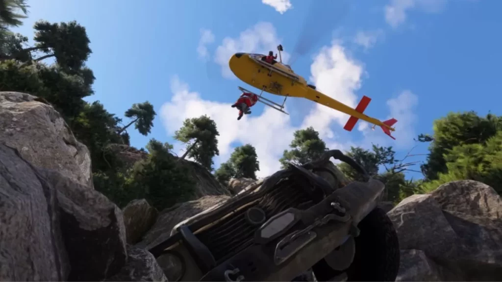 Поиск и спасение с помощью вертолета в Microsoft Flight Simulator 2024