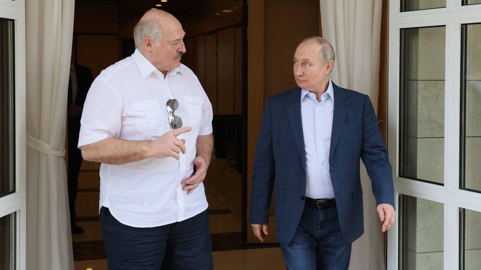 Once a thorn in his side, Alexander Lukashenko became increasingly reliant on Vladimir Putin after the disputed 2020 election