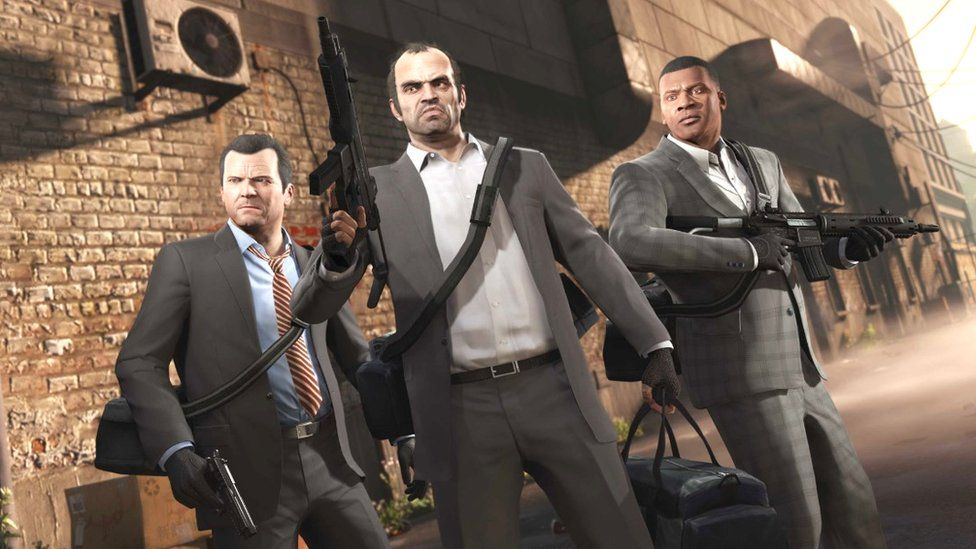 Grand Theft Auto производится компанией Rockstar Games