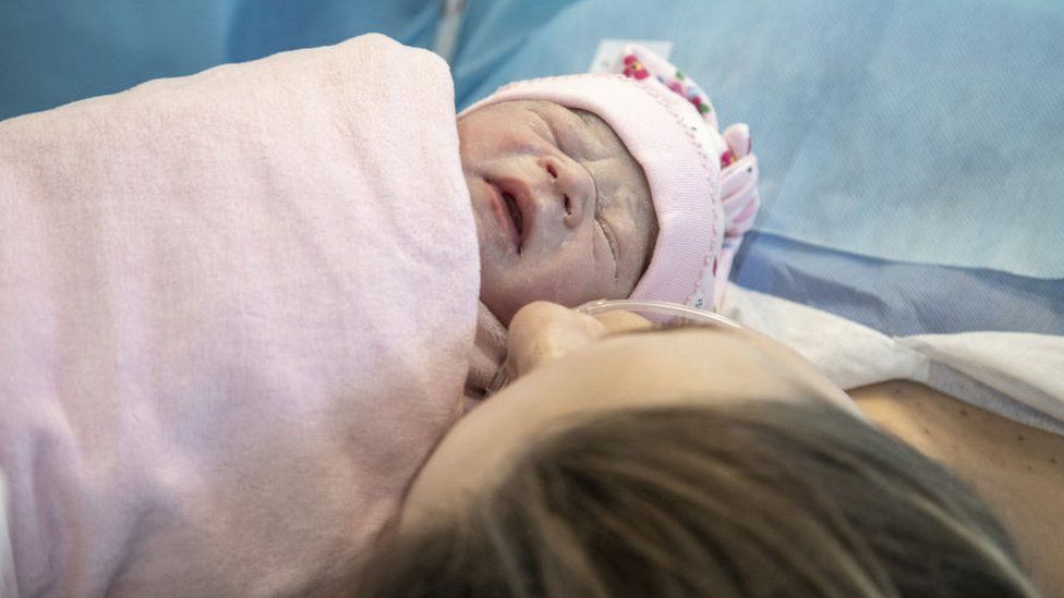 Babies are still being born in war-torn Ukraine, but not as many as before