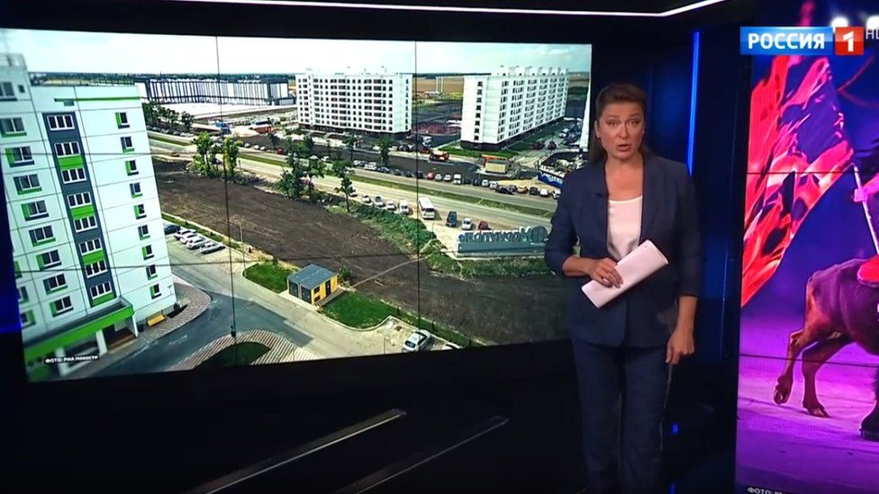 Positive reports about Mariupol feature heavily on Russia's Kremlin-controlled TV stations