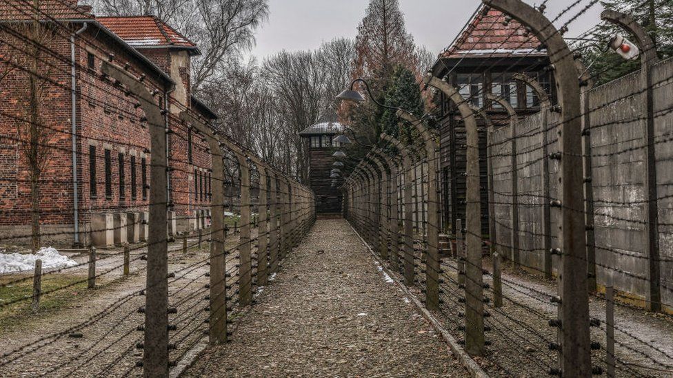 The former Nazi German Auschwitz I concentration camp
