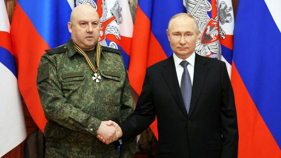Gen Surovikin won repeated promotions in the military until he lost his role in charge of the Ukraine war in January