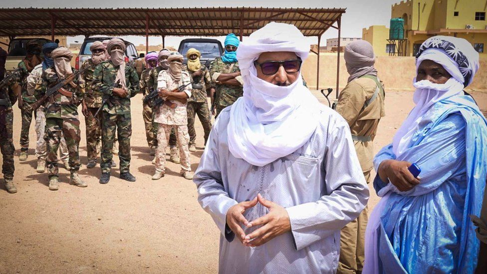 Bilal Ag Sharif, the local Tuareg leader