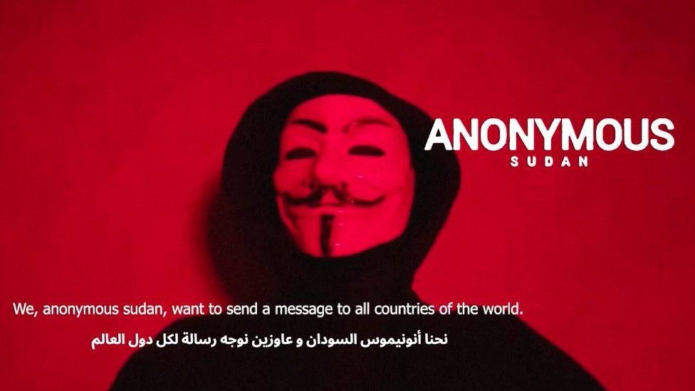 The group would not agree to a video or audio interview, but has posted a clip with one of its hackers online