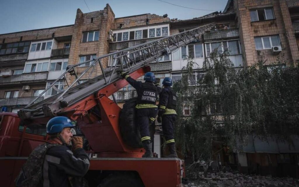 Ракетный удар по Покровску 