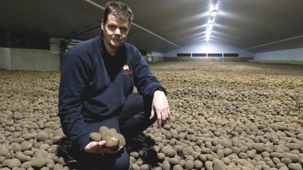 Jacob van den Borne uses GPS technology to boost his crops' yield