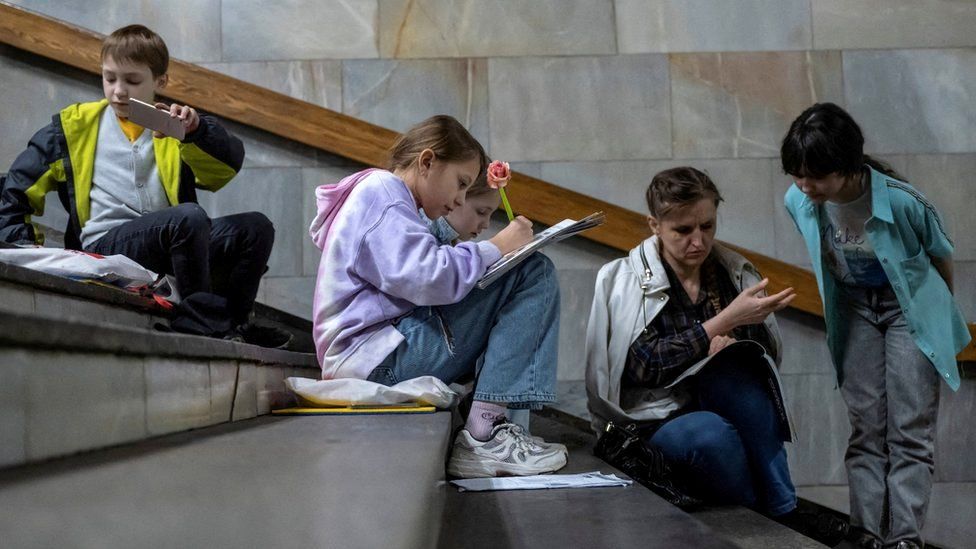 Disruption by the war has had a devastating effect on pupils in Ukraine