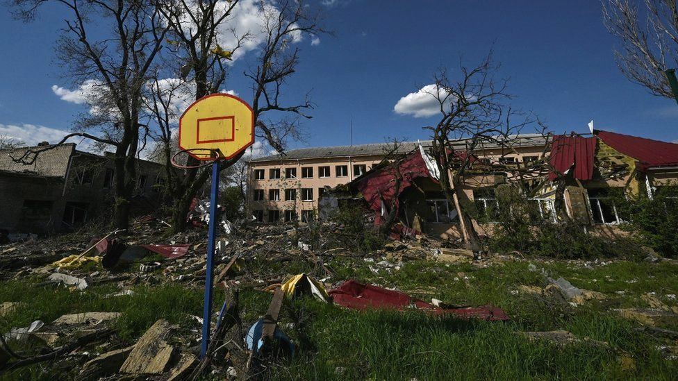 Hundreds of schools have been totally destroyed