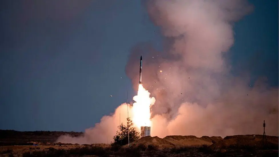 С400 запускает ракету во время испытаний на юге россии в 2020 году