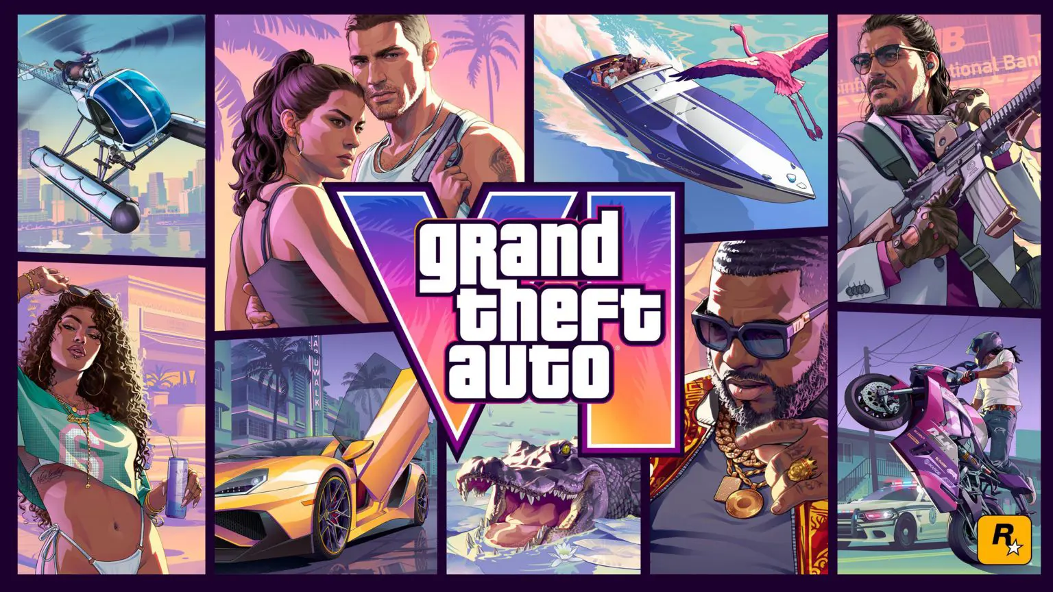 Компания Rockstar раскрыла дату предварительного заказа и обложку GTA 6. 1 На обложке GTA 6 изображены главные герои игры, Люсия и Джейсон.